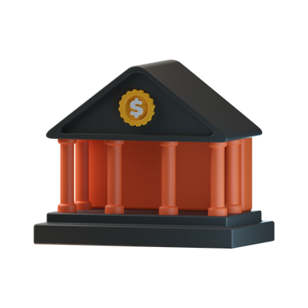 Banco  3D Icon