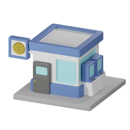 Banco  3D Icon