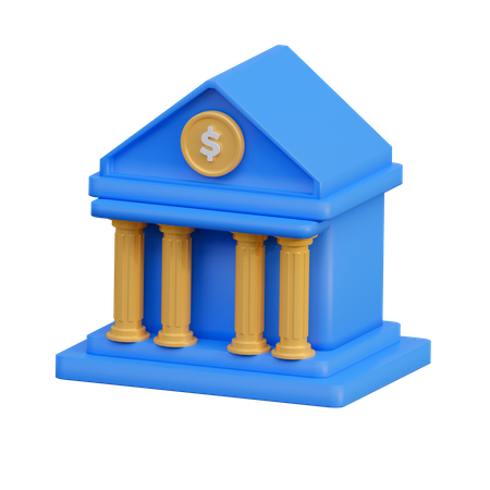 Banco  3D Icon