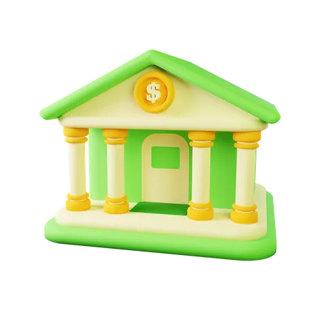 Banco  3D Icon