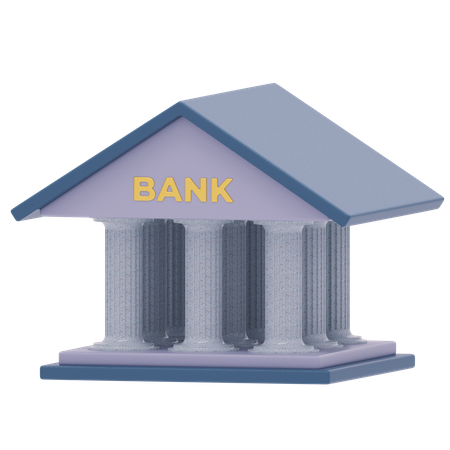 Banco  3D Icon