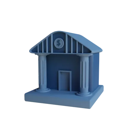 Banco  3D Icon