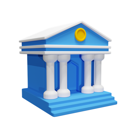 Banco  3D Icon