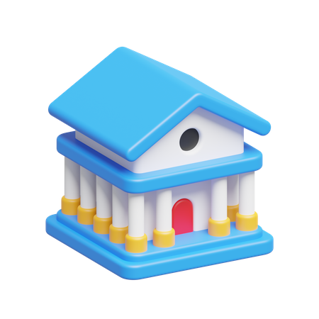 Banco  3D Icon