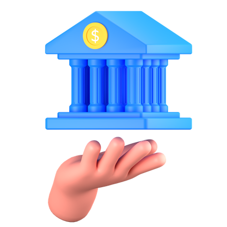 Banco  3D Icon