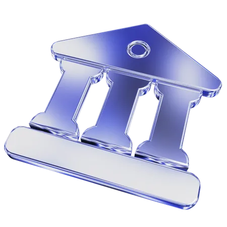 Banco  3D Icon