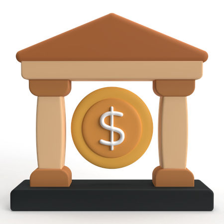 Banco  3D Icon