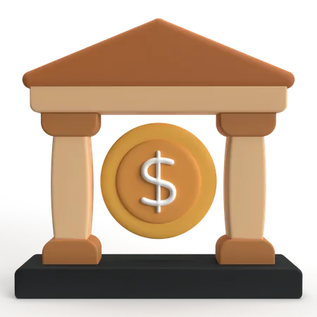 Banco  3D Icon