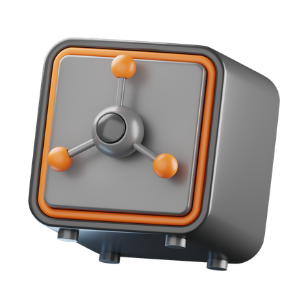Armário do banco  3D Icon