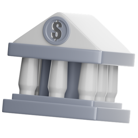 Banco Central  3D Icon