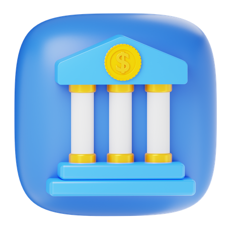 Banco de aplicativos  3D Icon