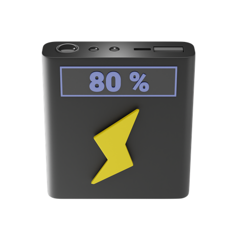 Banco de energía  3D Icon