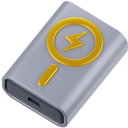 Banco de energía  3D Icon