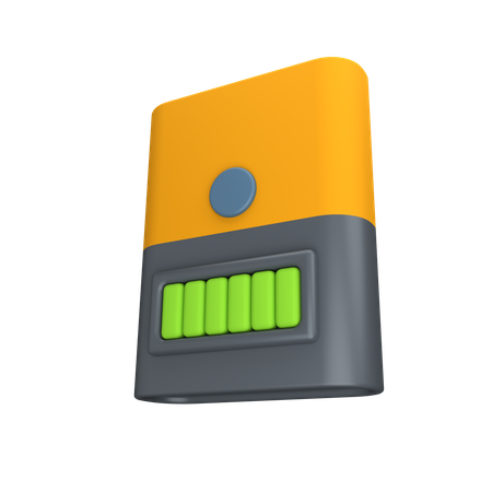 Banco de energía  3D Icon