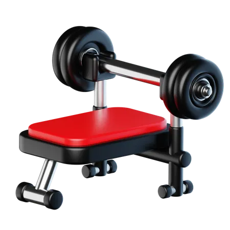 Banco de gimnasio  3D Icon