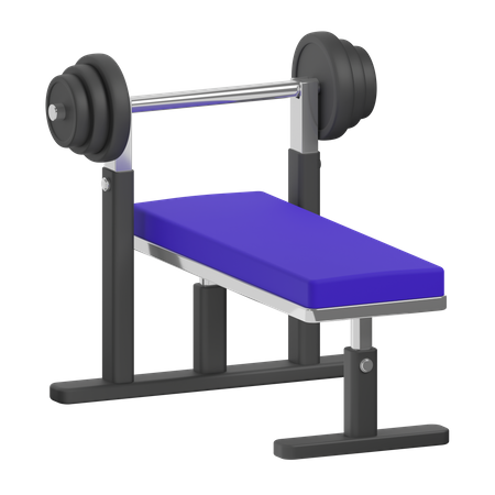 Banco de gimnasio  3D Icon