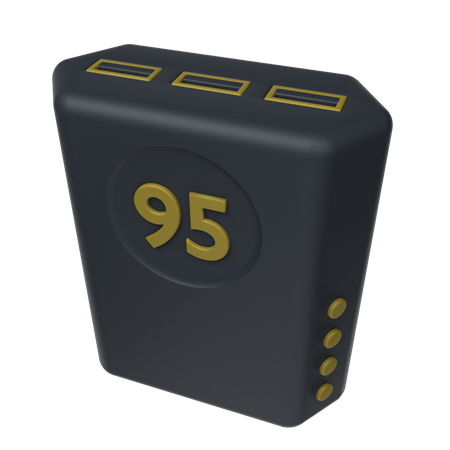 Banco de poder  3D Icon