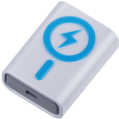 Banco de poder  3D Icon