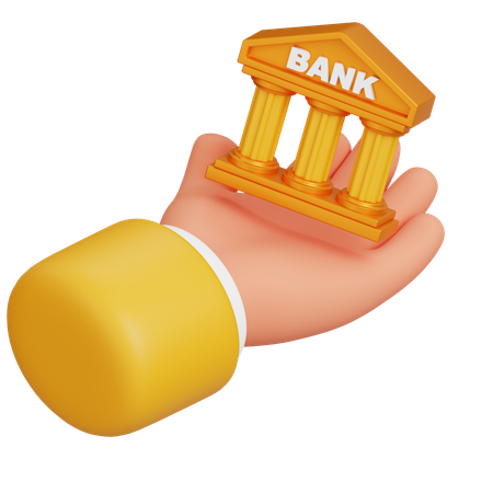 Banco de retenção  3D Icon