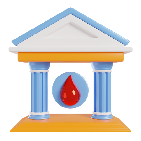 Banco de Sangre  3D Icon