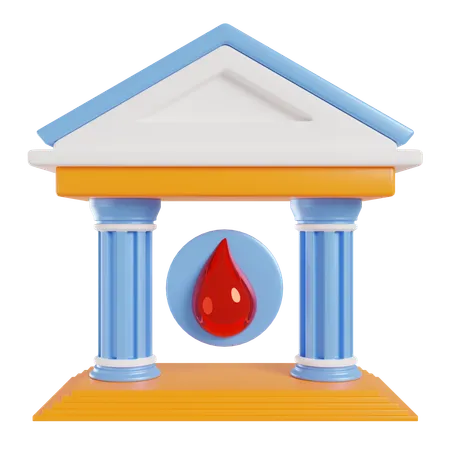 Banco de Sangre  3D Icon