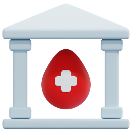 Banco de Sangre  3D Icon