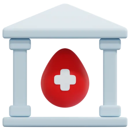 Banco de Sangre  3D Icon