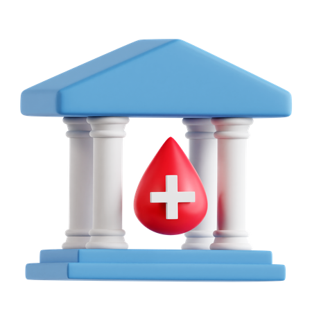 Banco de Sangre  3D Icon