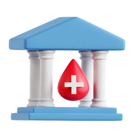 Banco de Sangre  3D Icon