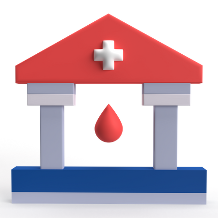 Banco de Sangre  3D Icon