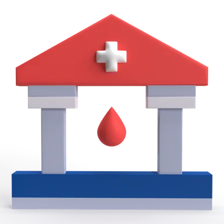 Banco de Sangre  3D Icon