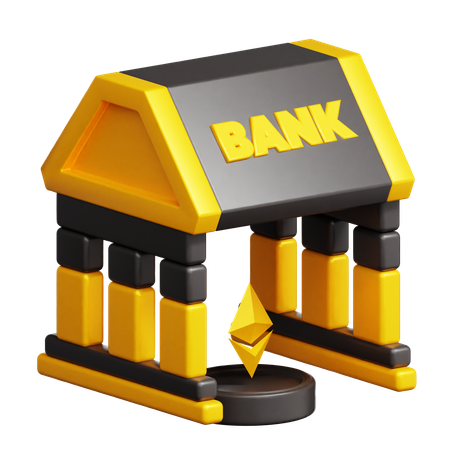 Banco etéreo  3D Icon