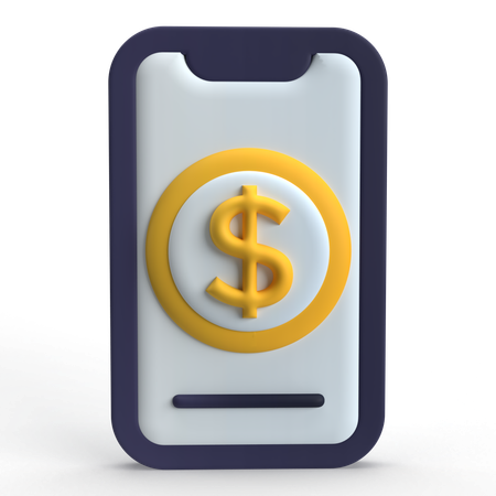 Banco móvel  3D Icon