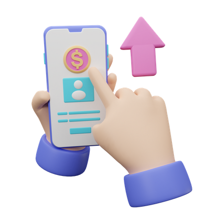Banco móvel  3D Icon