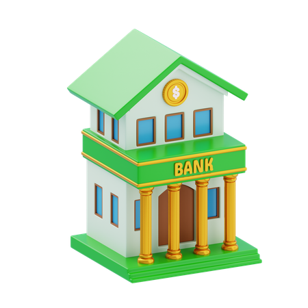 Banco privado  3D Icon