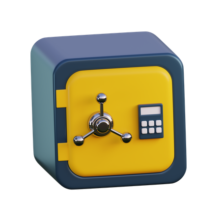 Cofre  3D Icon