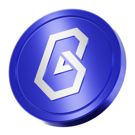 Band Protocol Coin  3D Icon