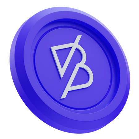 Band Protocol Cryptocurrency  3D Icon
