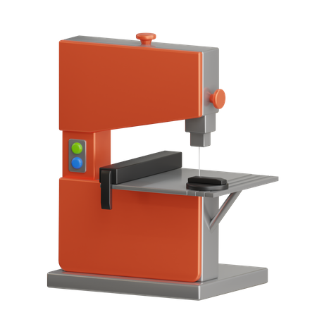Band Saw  3D Icon