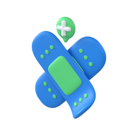 Bandage Plaster  3D Icon