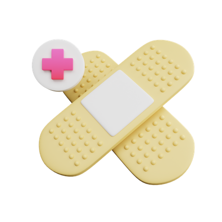 Bandage Plaster  3D Icon