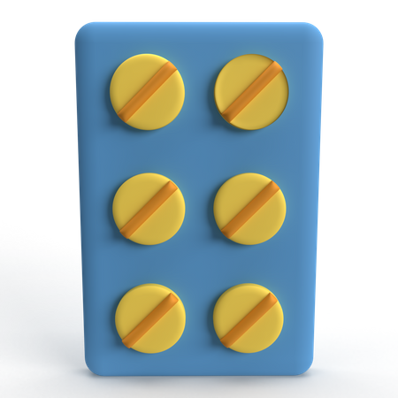 Bande de médicaments  3D Icon