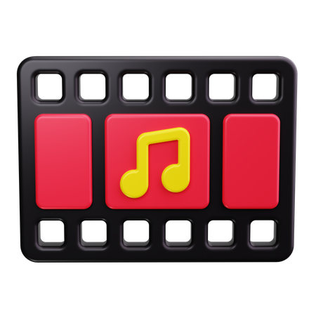 Bande sonore  3D Icon