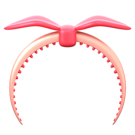 Bandeau pour cheveux  3D Icon