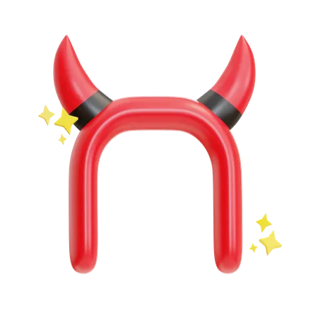 Bandeau diable  3D Icon