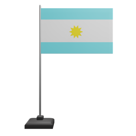 Bandeira argentina  3D Icon