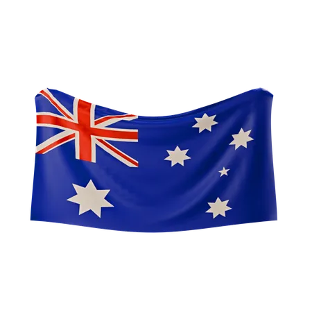 Bandeira da Austrália  3D Icon