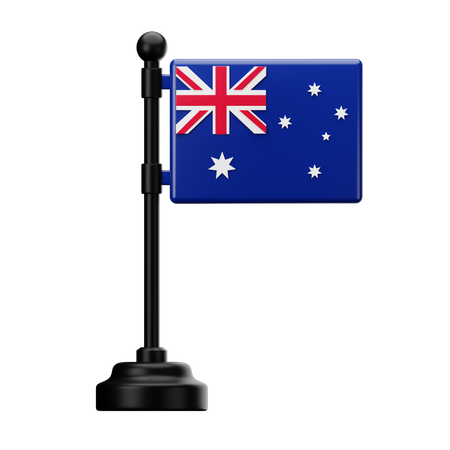 Bandeira da Austrália  3D Icon