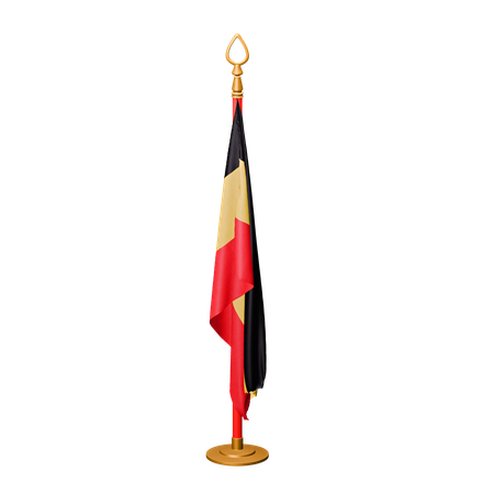 Bandeira da Bélgica  3D Icon