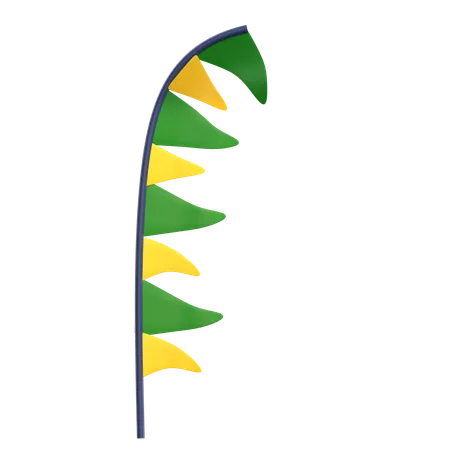 Bandeira do brasil  3D Icon